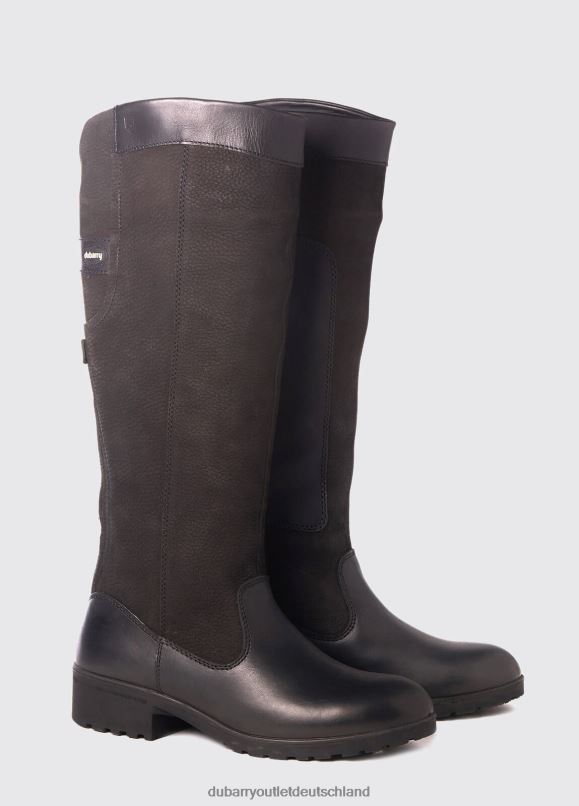 Frauen 4T2X677 Dubarry Clare Country-Stiefel Schuhwerk Schwarz
