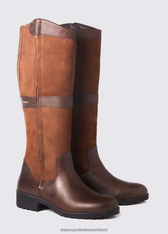 Frauen 4T2X67 Dubarry Sligo Country-Stiefel Schuhwerk Nussbaum