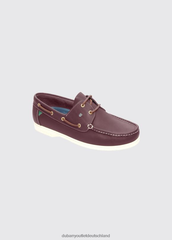 Frauen 4T2X6103 Dubarry Admirals-Deckschuh Schuhwerk Burgund