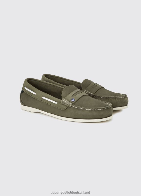 Frauen 4T2X6126 Dubarry Belize Deckschuh Schuhwerk Pesto