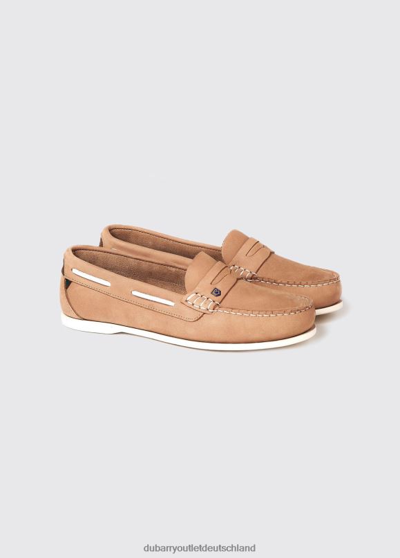 Frauen 4T2X6481 Dubarry Belize Deckschuh Schuhwerk Beige