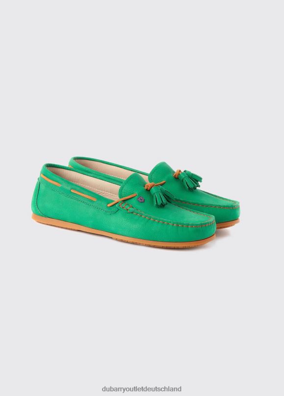 Frauen 4T2X6494 Dubarry Jamaika-Loafer Schuhwerk Kelly Green
