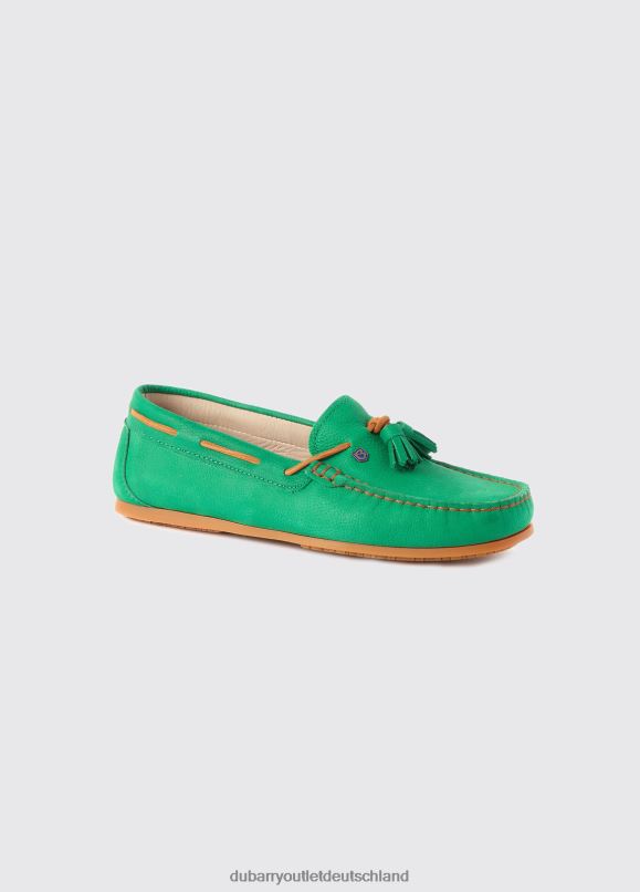 Frauen 4T2X6494 Dubarry Jamaika-Loafer Schuhwerk Kelly Green