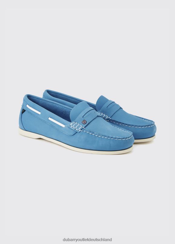 Frauen 4T2X6519 Dubarry Belize Deckschuh Schuhwerk blauer Nebel