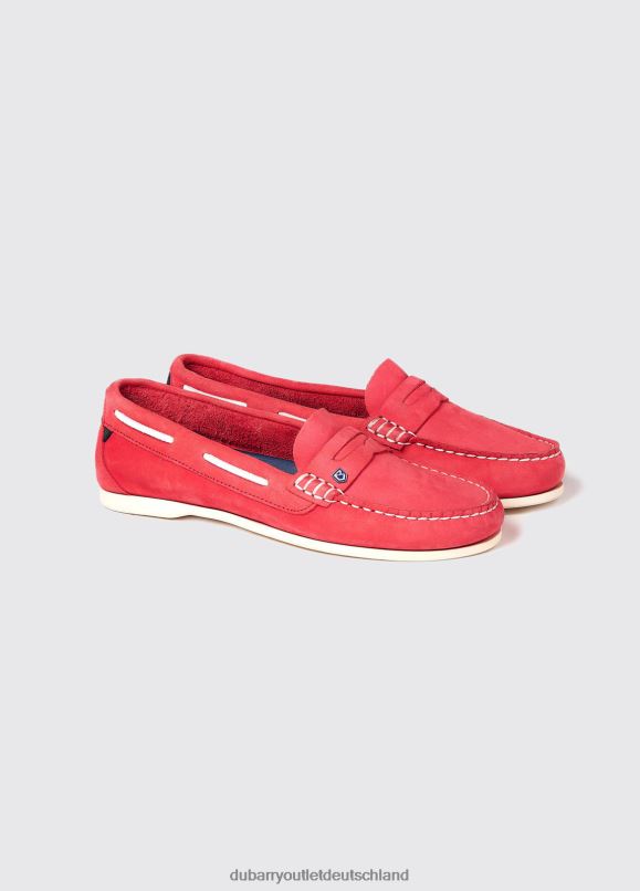 Frauen 4T2X6530 Dubarry Belize Deckschuh Schuhwerk Koralle