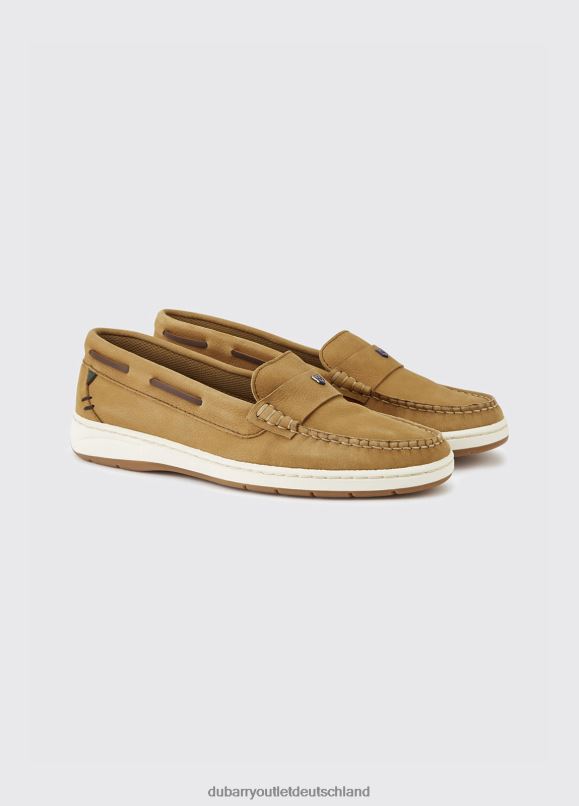 Frauen 4T2X686 Dubarry Kos Deckschuh Schuhwerk bräunen