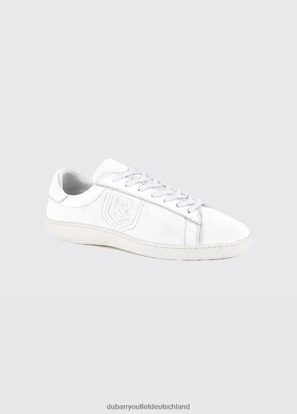 Frauen 4T2X690 Dubarry Portofino Deckschuh Schuhwerk Weiß