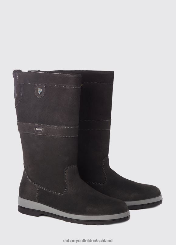 Frauen 4T2X639 Dubarry Ultima Segelstiefel Schuhwerk Schwarz