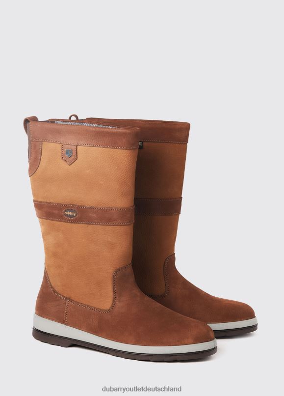 Frauen 4T2X69 Dubarry Ultima Segelstiefel Schuhwerk braun