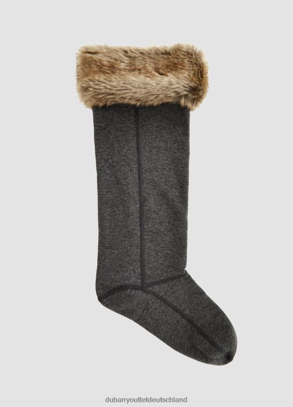 Frauen 4T2X6323 Dubarry Raftery-Stiefelfutter aus Kunstfell Zubehör Chinchilla