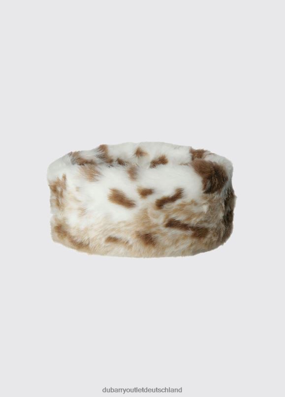 Frauen 4T2X6362 Dubarry Stirnband aus Kunstfell Zubehör Luchs