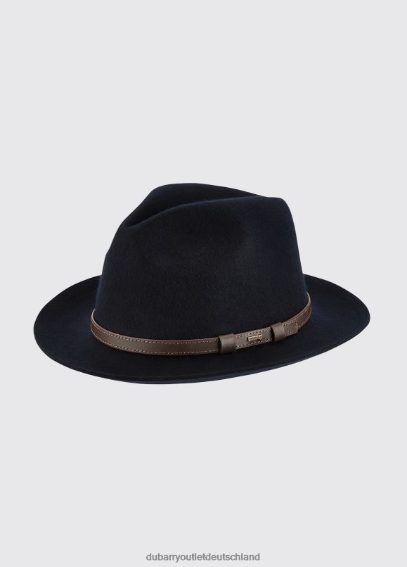 Frauen 4T2X6392 Dubarry Grenz-Fedora-Hut Zubehör Marine