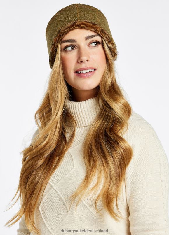 Frauen 4T2X6404 Dubarry Mohr-Tweed-Stirnband Zubehör Heide