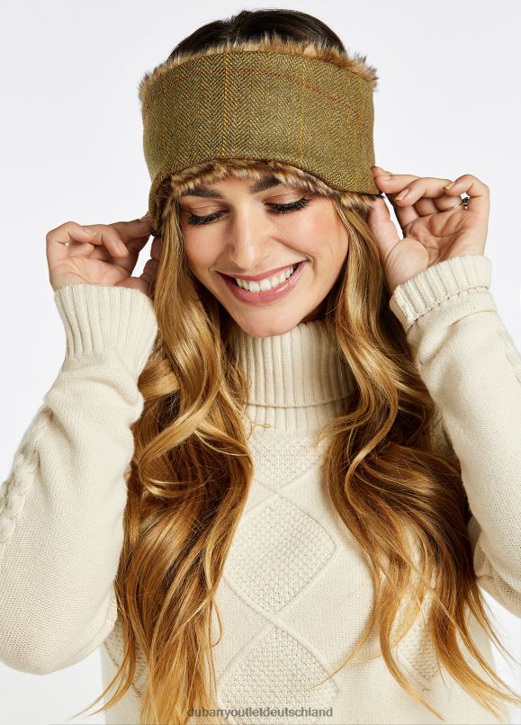 Frauen 4T2X6406 Dubarry Mohr-Tweed-Stirnband Zubehör Ulme