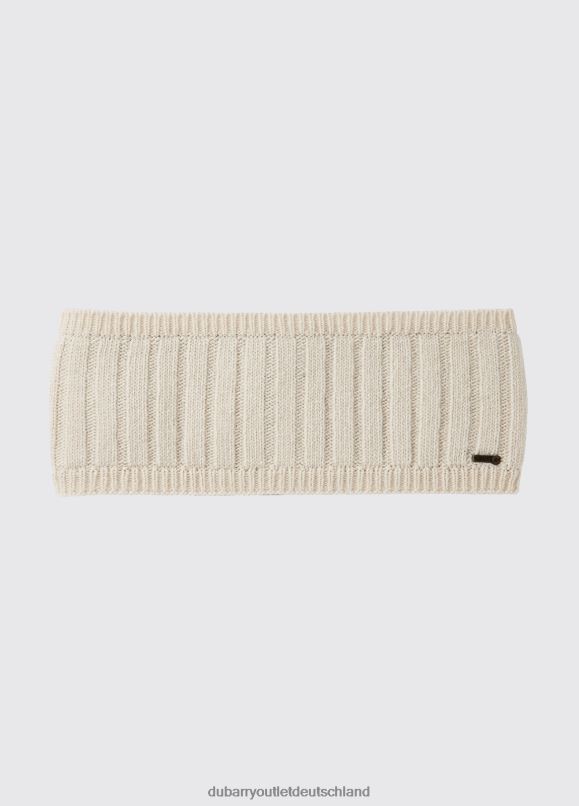 Frauen 4T2X6465 Dubarry Mohill gestricktes Stirnband Zubehör Kreide