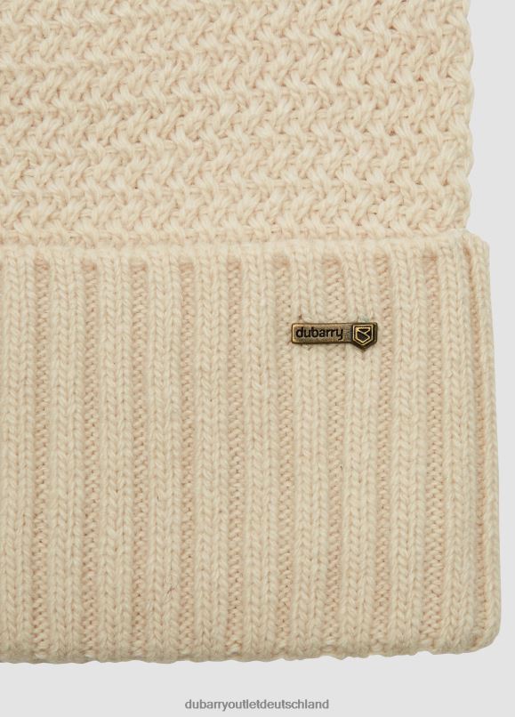 Frauen 4T2X6473 Dubarry Thornd-Strickmütze Zubehör Kreide