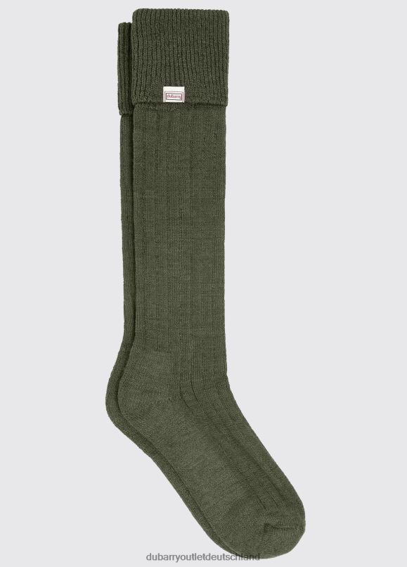 Frauen 4T2X6316 Dubarry Alpakasocken Zubehör Olive