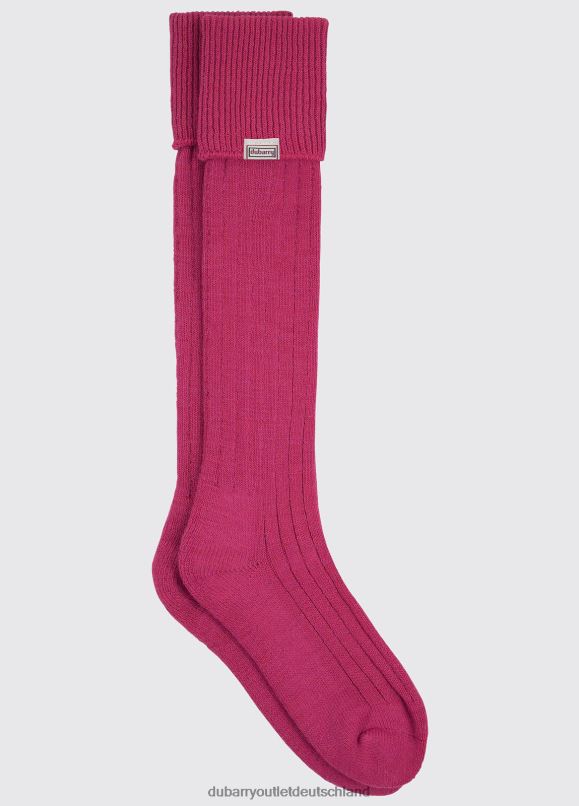 Frauen 4T2X6379 Dubarry Alpakasocken Zubehör Rosa