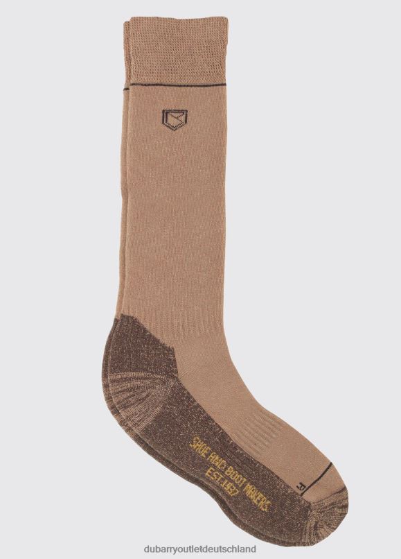 Frauen 4T2X6387 Dubarry Kilrush-Socken Zubehör Sand