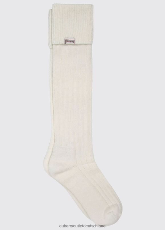 Frauen 4T2X6425 Dubarry Alpakasocken Zubehör Creme