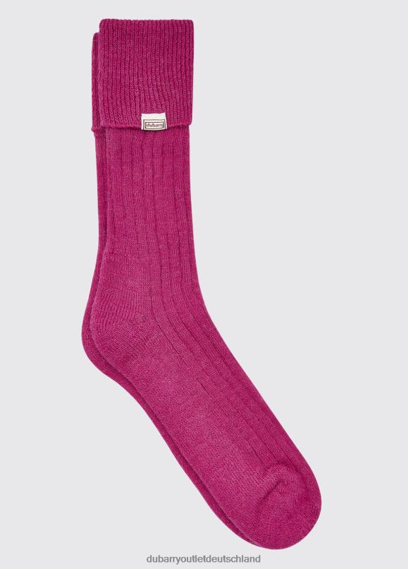 Frauen 4T2X6438 Dubarry Holycross Alpaka-Socken Zubehör Rosa