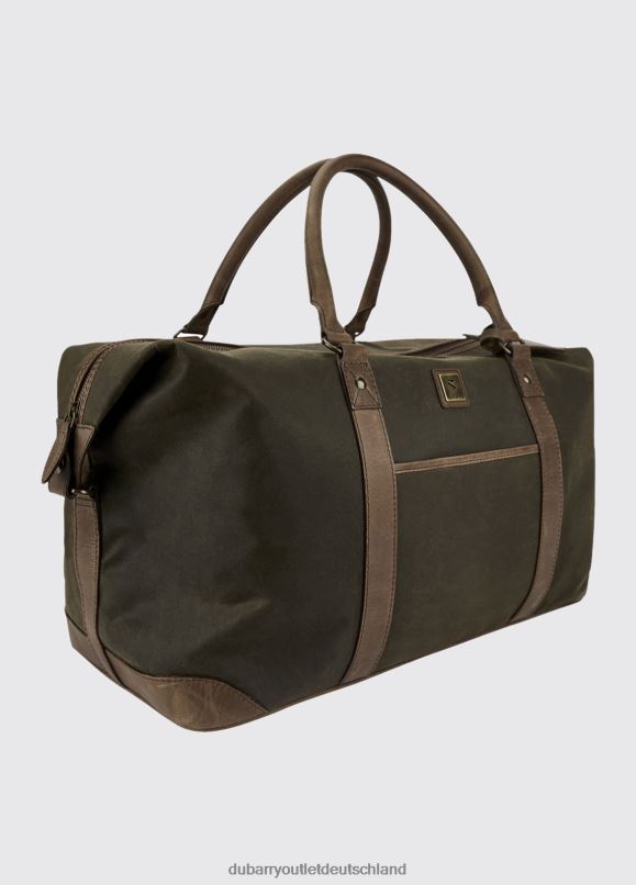 Frauen 4T2X6333 Dubarry Brittas Wachs-Reisetasche Zubehör Olive