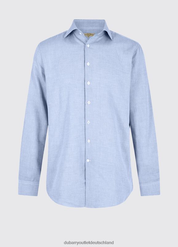 Männer 4T2X6969 Dubarry Herbert Hemd mit maßgeschneiderter Passform Kleidung hellblau