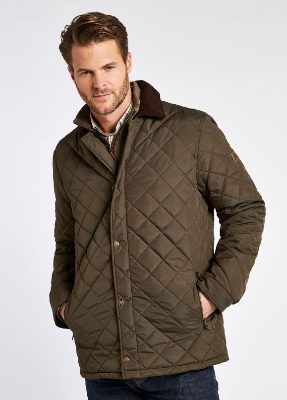 Männer 4T2X61011 Dubarry Steppjacke von Mountusher Kleidung Olive