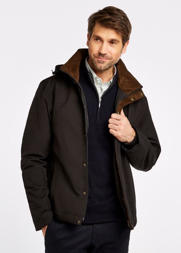 Männer 4T2X61092 Dubarry Palmerstown-Jacke Kleidung Schwarz