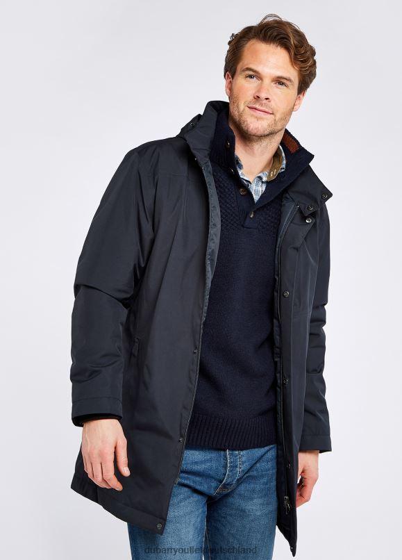 Männer 4T2X61101 Dubarry Wasserdichte Jacke von Blackstairs Kleidung Marine