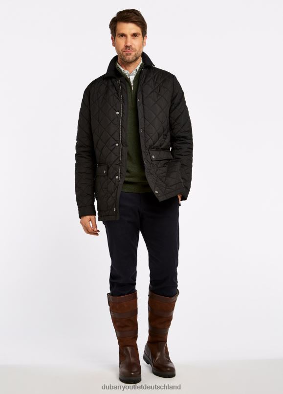 Männer 4T2X61111 Dubarry Adare Steppjacke Kleidung Schwarz