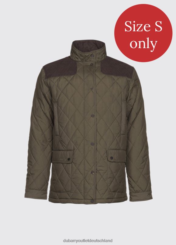 Männer 4T2X61132 Dubarry Castlemartyr Steppjacke Kleidung Olive