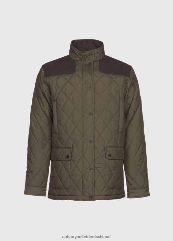 Männer 4T2X61132 Dubarry Castlemartyr Steppjacke Kleidung Olive