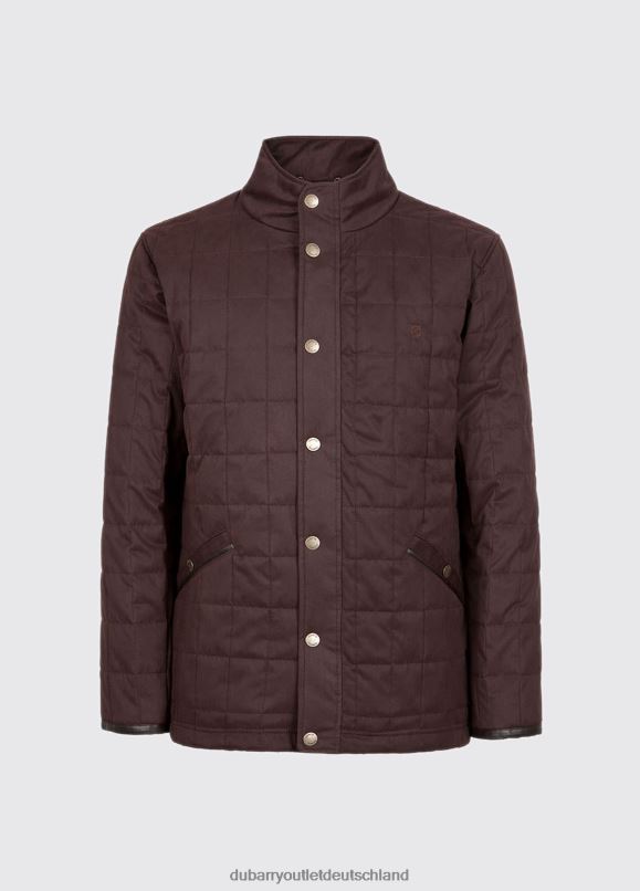 Männer 4T2X61180 Dubarry Beckett Steppjacke Kleidung Kastanie
