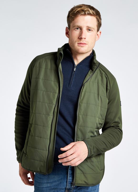 Männer 4T2X61182 Dubarry Liffey-Jacke Kleidung Pesto