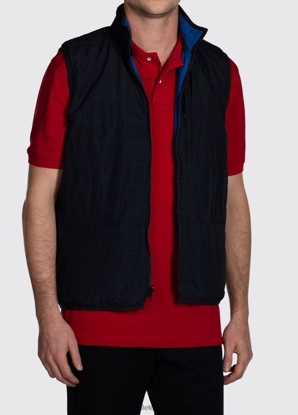 Männer 4T2X61186 Dubarry Killashee Wende-Leichtweste Kleidung Kobalt