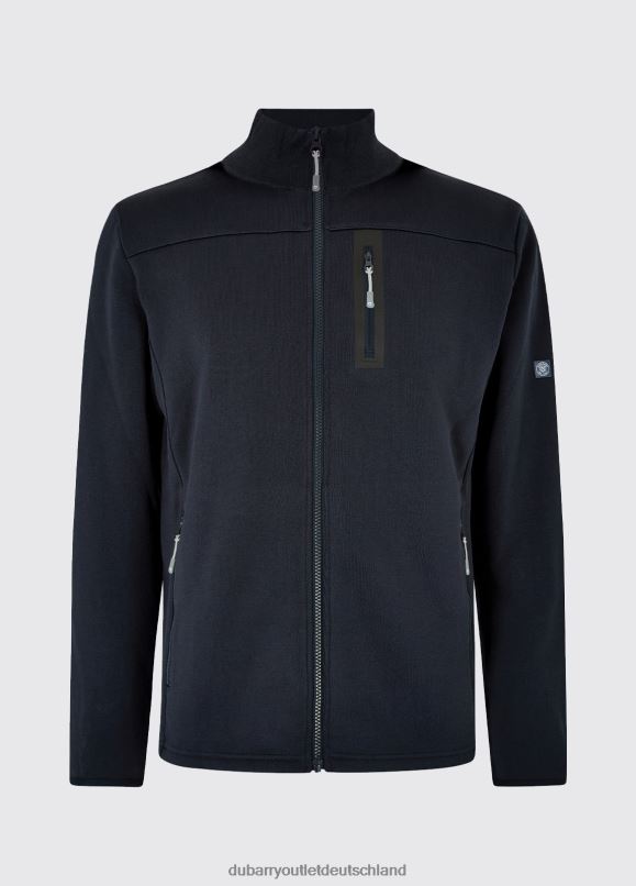 Männer 4T2X6954 Dubarry Badgerhill Fleecejacke Kleidung Marine