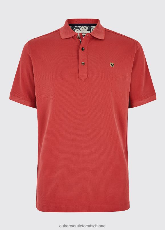 Männer 4T2X61119 Dubarry Ormsby Polo Kleidung Rot