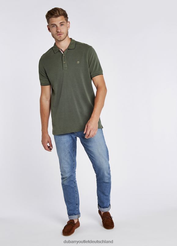 Männer 4T2X6943 Dubarry Morrison-Polo Kleidung Pesto