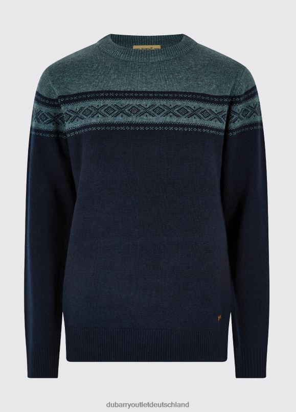 Männer 4T2X61188 Dubarry Longley-Pullover mit Rundhalsausschnitt Kleidung Marine