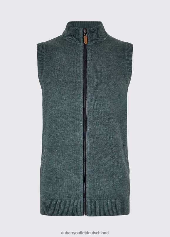 Männer 4T2X61189 Dubarry Upperwood-Bodywarmer Kleidung dunkler Kieselstein