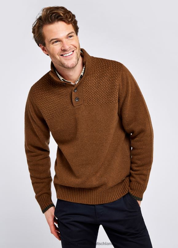 Männer 4T2X61192 Dubarry Strickpullover aus Rundholz Kleidung Muskatnuss