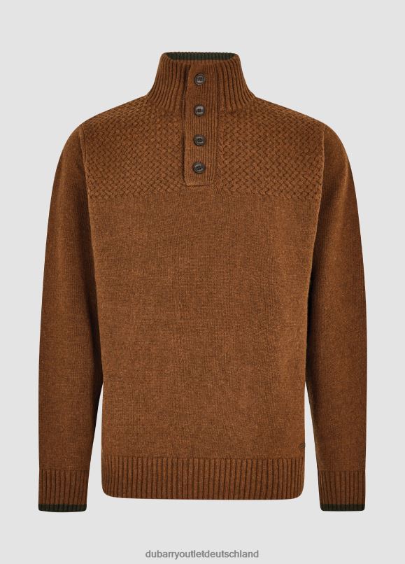 Männer 4T2X61192 Dubarry Strickpullover aus Rundholz Kleidung Muskatnuss