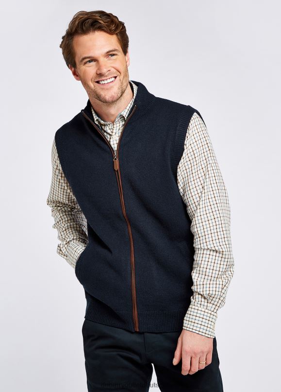 Männer 4T2X6974 Dubarry Upperwood-Bodywarmer Kleidung Marine