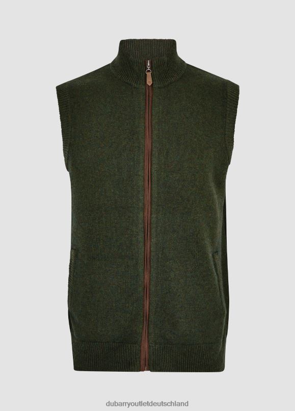 Männer 4T2X6985 Dubarry Upperwood-Bodywarmer Kleidung Olive