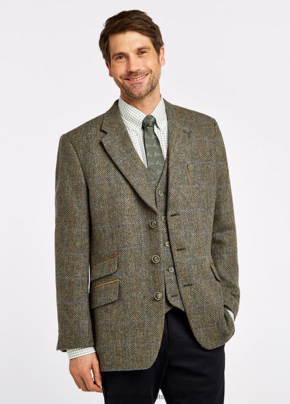 Männer 4T2X61075 Dubarry Rockingham-Tweedjacke Kleidung Geißblatt