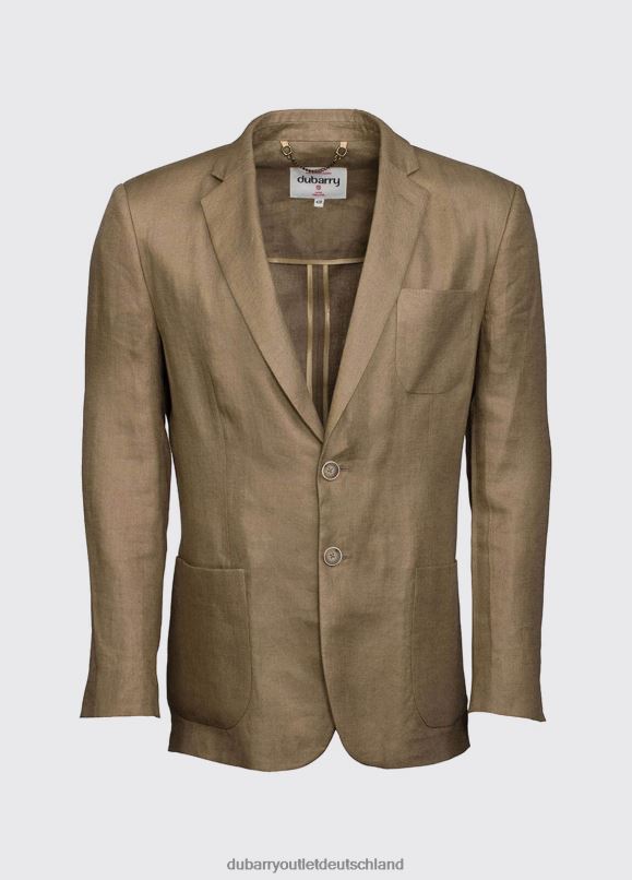 Männer 4T2X61076 Dubarry Blazer aus Glen-Leinen Kleidung Salbei