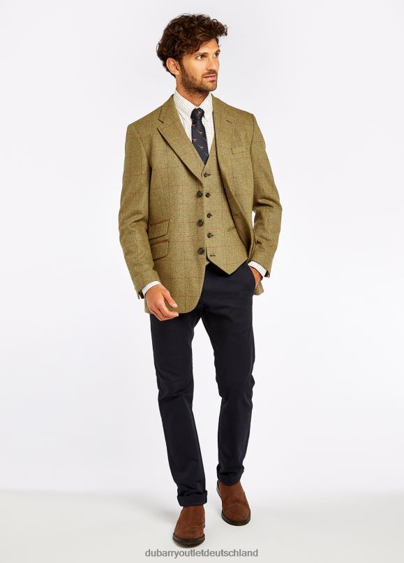Männer 4T2X61095 Dubarry Rockingham-Tweedjacke Kleidung Buchenholz