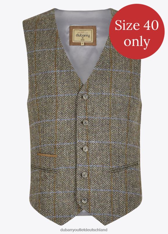 Männer 4T2X61131 Dubarry Ballyshannon-Tweedweste Kleidung Geißblatt
