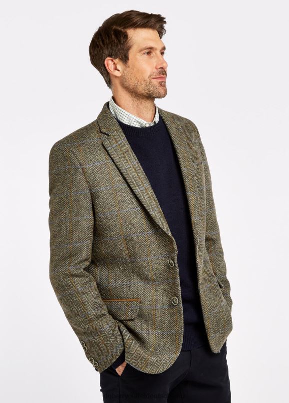 Männer 4T2X61144 Dubarry Rockville-Tweedjacke Kleidung Geißblatt